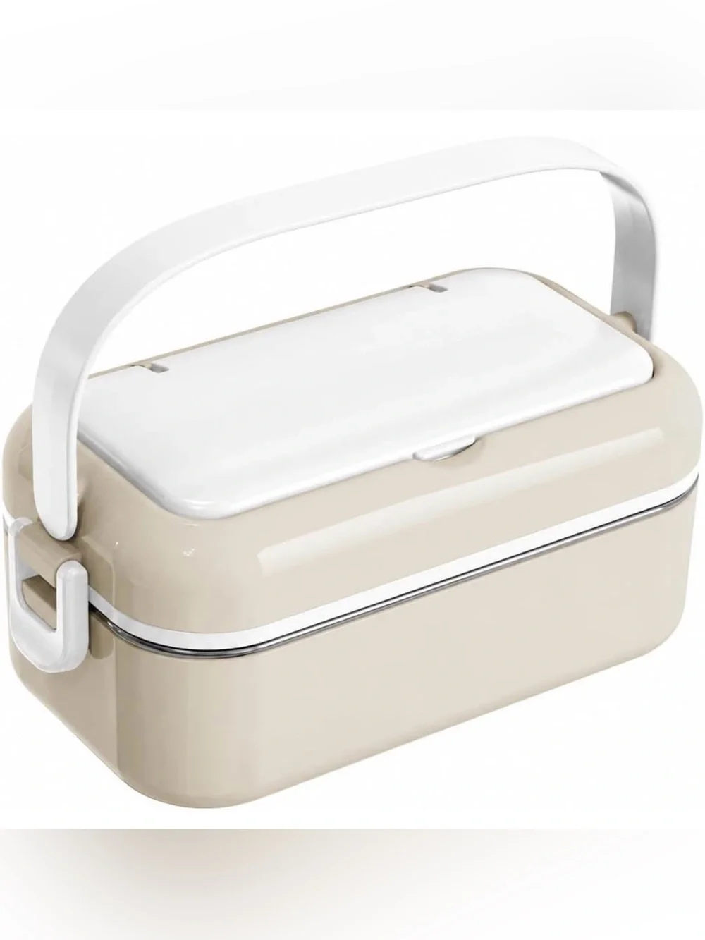 Bento Lunch Box – Stainless Steel – Leak-Resistant Food Storage